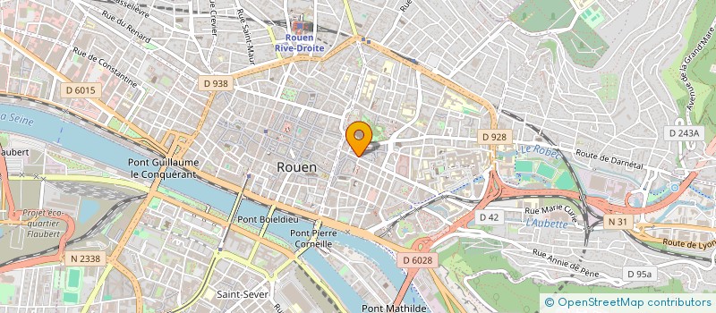 localisation de l'entreprise MATEA à ROUEN