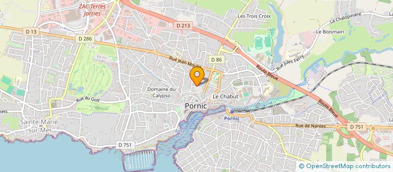 localisation de l'entreprise MATEA  PORNIC