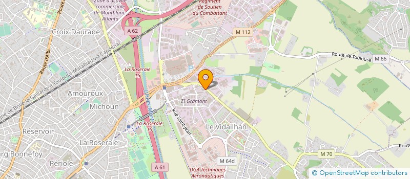 localisation de l'entreprise MATEA PATRIMOINE  BALMA