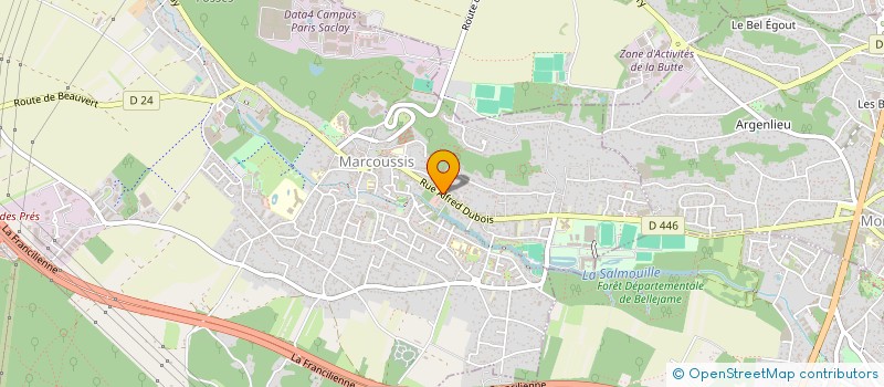 localisation de l'entreprise MATEBER à MARCOUSSIS