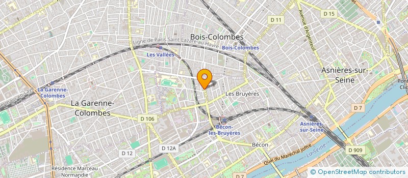 localisation de l'entreprise MATEC AUTOMOTIVE FRANCE à BOIS-COLOMBES