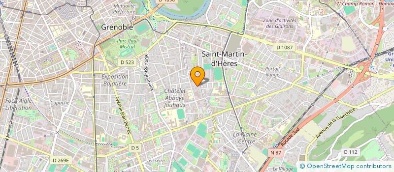 localisation de l'entreprise MATEC SAS à GRENOBLE