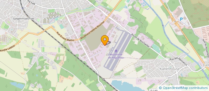 localisation de l'entreprise MATECA à HAGUENAU