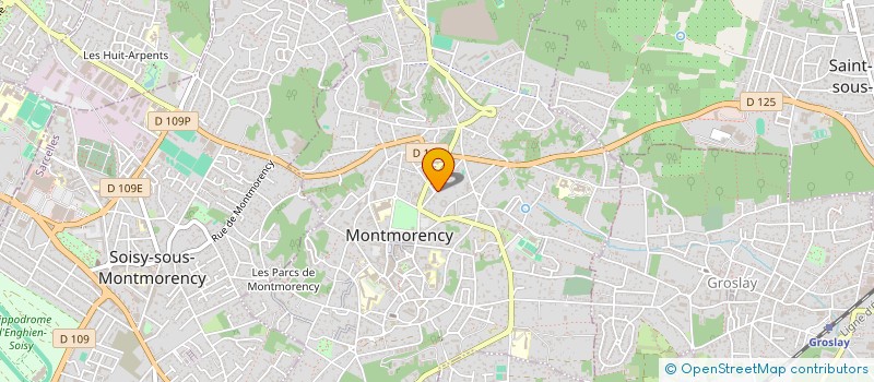 localisation de l'entreprise MATECA ENVIRONNEMENT à MONTMORENCY