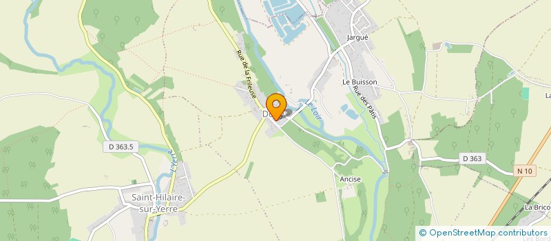 localisation de l'entreprise MATECH à VALD'YERRE