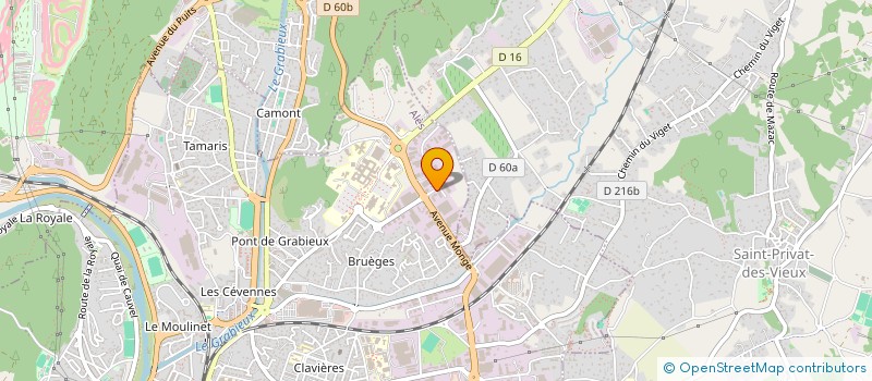 localisation de l'entreprise MATECH EQUIPEMENTS  ALES