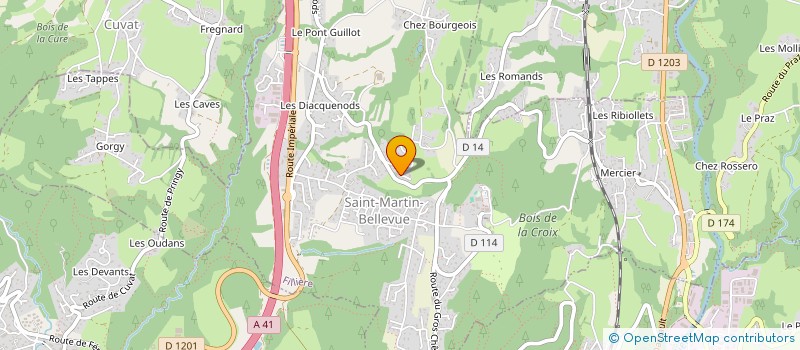 localisation de l'entreprise MATECK  FILLIERE