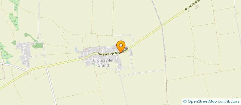 localisation de l'entreprise MATECLAIR  BROUSSY-LE-GRAND