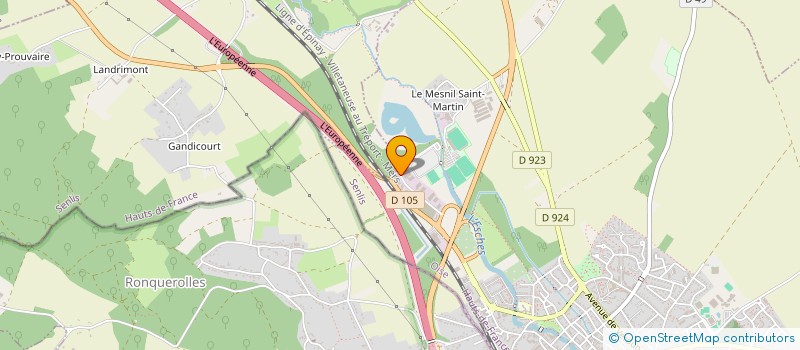 localisation de l'entreprise MATECO à CHAMBLY