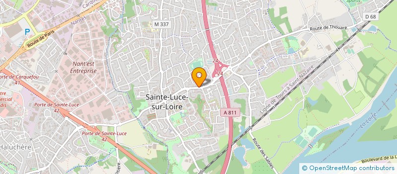 localisation de l'entreprise MATECO CONSEILS à CARQUEFOU