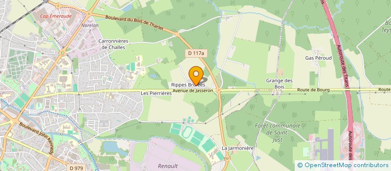 localisation de l'entreprise MATED à BOURG-EN-BRESSE