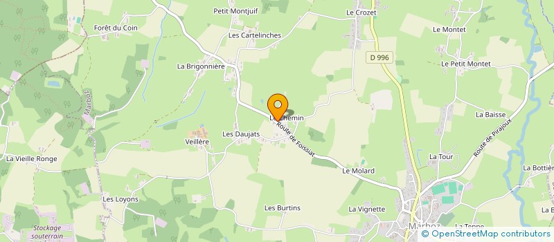 localisation de l'entreprise MATEDCO  MARBOZ