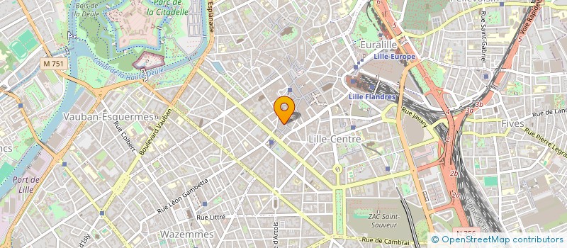 localisation de l'entreprise MATEDEC EUROFRANCE à LILLE