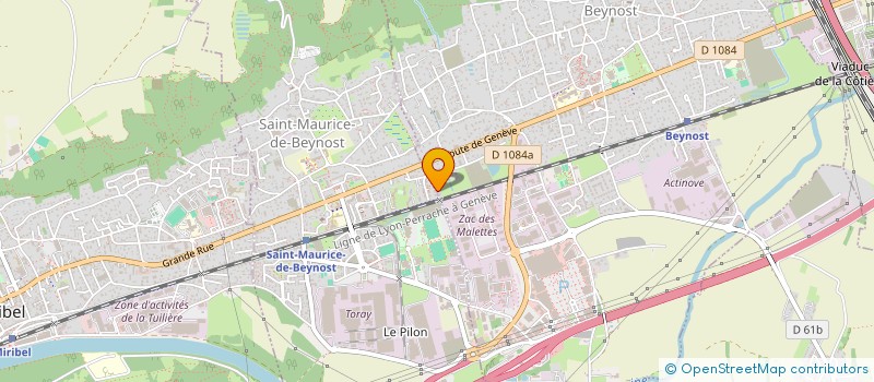localisation de l'entreprise MATEDEX à BEYNOST