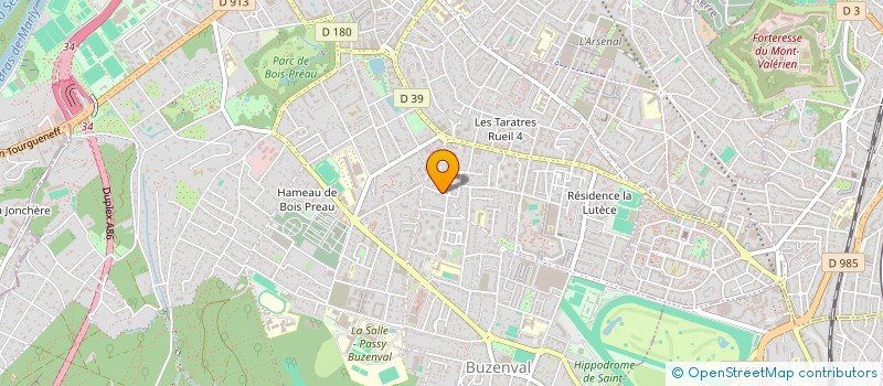 localisation de l'entreprise MATEF à RUEIL-MALMAISON