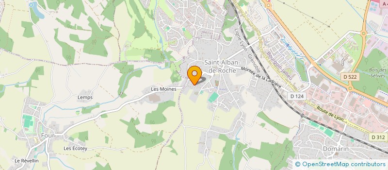 localisation de l'entreprise MATEF  MONTALIEU-VERCIEU