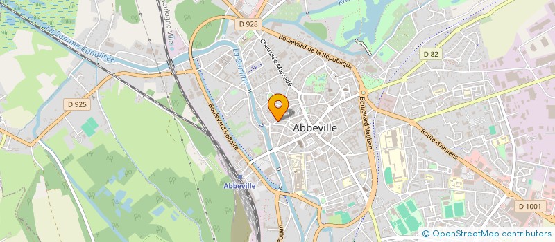 localisation de l'entreprise MATEFIANO à ABBEVILLE