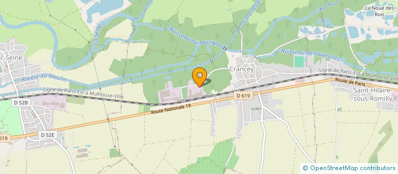 localisation de l'entreprise MATEFLEX à CRANCEY