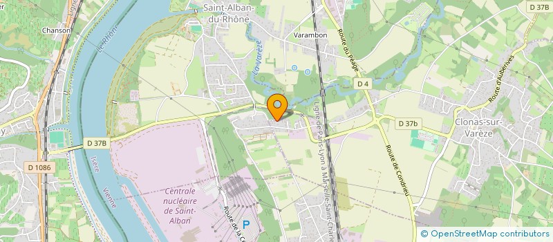 localisation de l'entreprise MATEHO  CLONAS-SUR-VAREZE