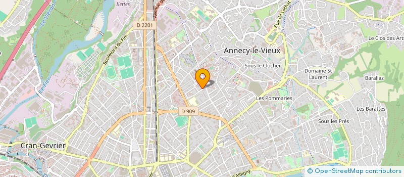 localisation de l'entreprise MATEI COMMUNICATIONS  SAINTE-FOY-LES-LYON