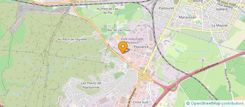 localisation de l'entreprise MATEILLE à NARBONNE