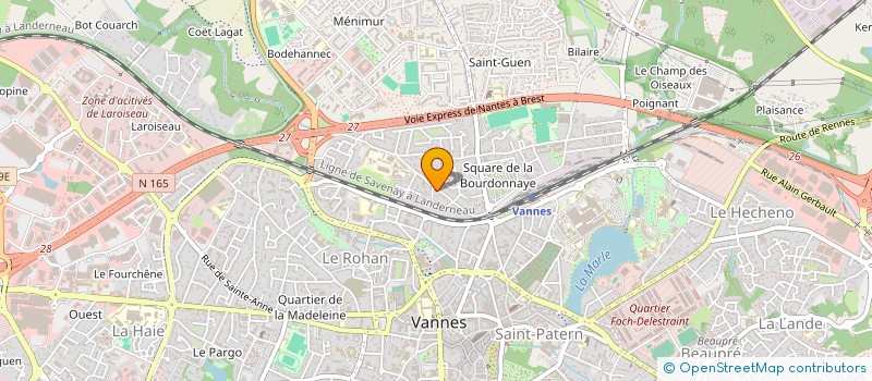 localisation de l'entreprise MATEIM à VANNES