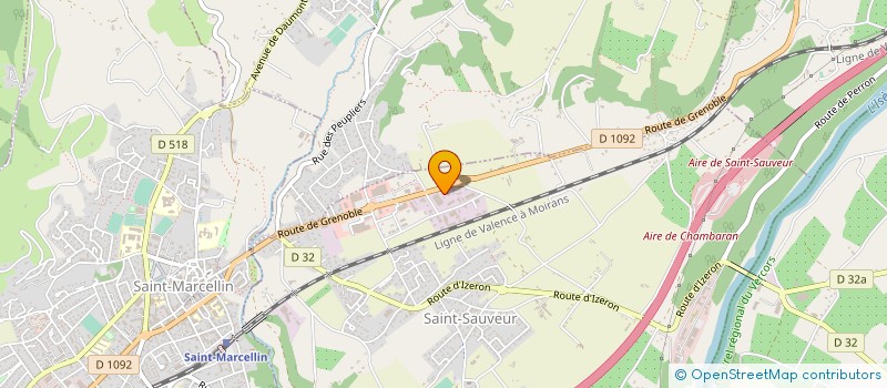 localisation de l'entreprise MATEK DISTRIBUTION  SAINT-SAUVEUR