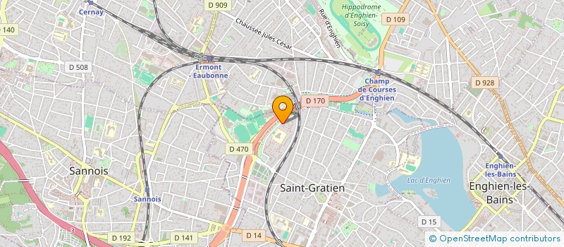 localisation de l'entreprise MATEK WORLD  SAINT-GRATIEN