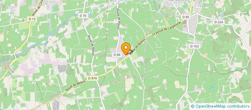 localisation de l'entreprise MATEL  MODENE