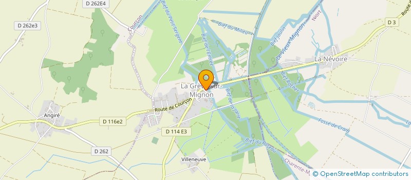localisation de l'entreprise MATELEM à LA GREVE-SUR-MIGNON