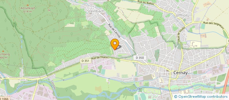 localisation de l'entreprise MATELEM  STEINBACH