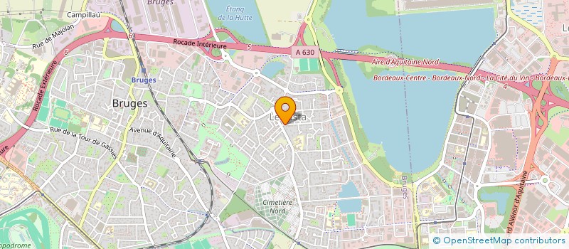 localisation de l'entreprise MATELEN  BRUGES