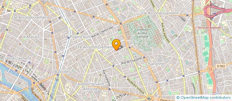 localisation de l'entreprise MATELEX  PARIS