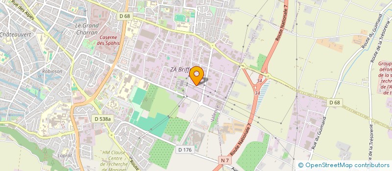 localisation de l'entreprise MATELI  VALENCE