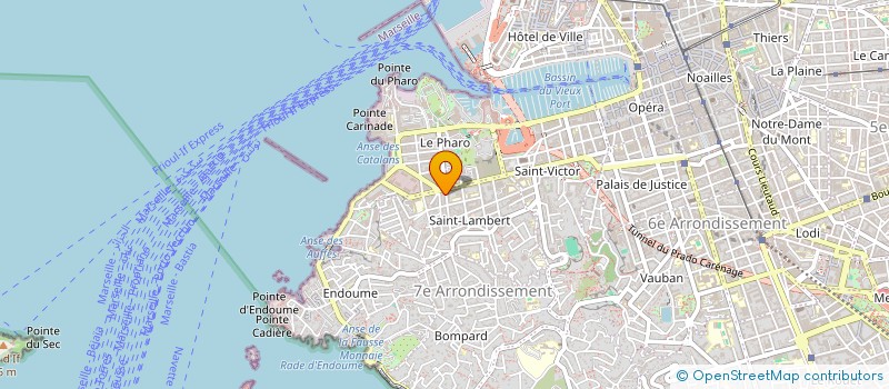 localisation de l'entreprise MATELIL à MARSEILLE