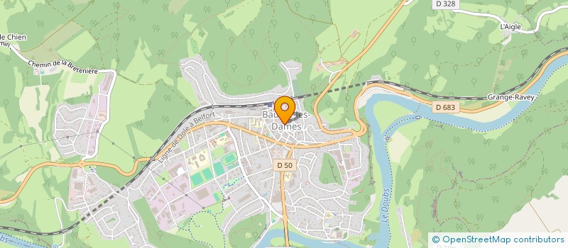 localisation de l'entreprise MATELL  BAUME-LES-DAMES