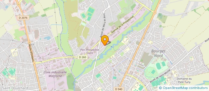 localisation de l'entreprise MATELMA  BOURGES