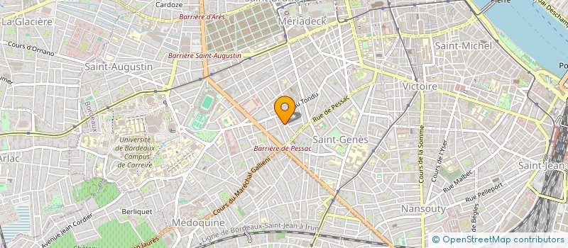 localisation de l'entreprise MATELO  BORDEAUX