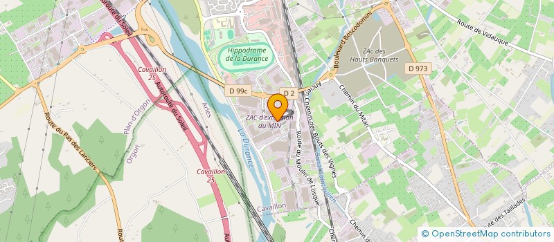 localisation de l'entreprise MATELOC à CAVAILLON