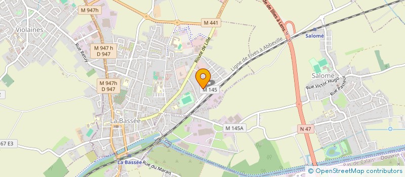 localisation de l'entreprise MATELOT  VEYRIER-DU-LAC