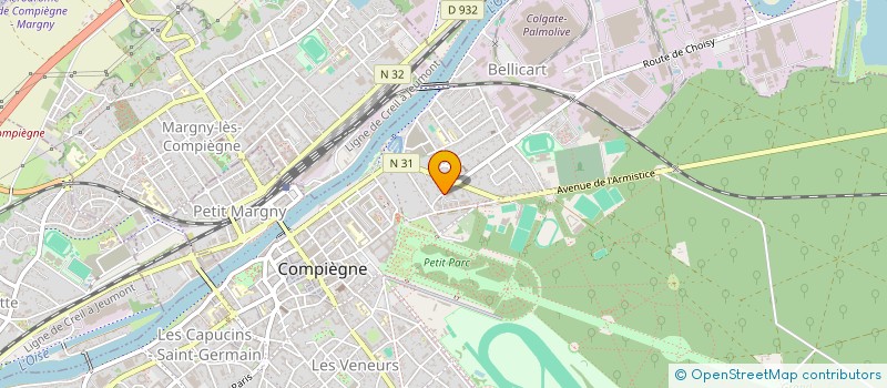 localisation de l'entreprise MATELSOF à COMPIEGNE