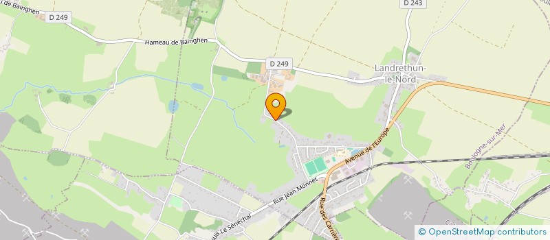 localisation de l'entreprise MATELUC  LANDRETHUN-LE-NORD