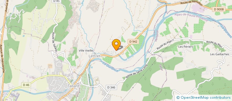 localisation de l'entreprise MATELYAN  LETTRET