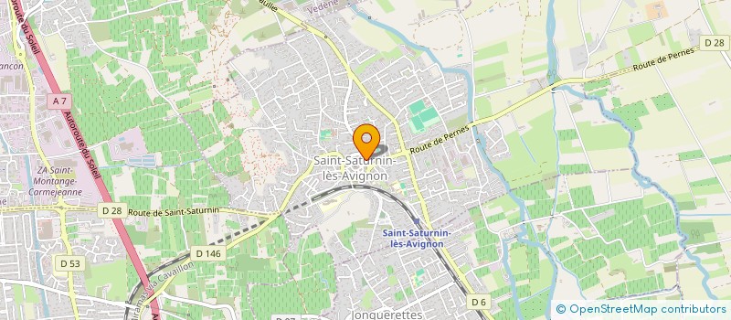 localisation de l'entreprise MATELYS  SAINT-SATURNIN-LES-AVIGNON