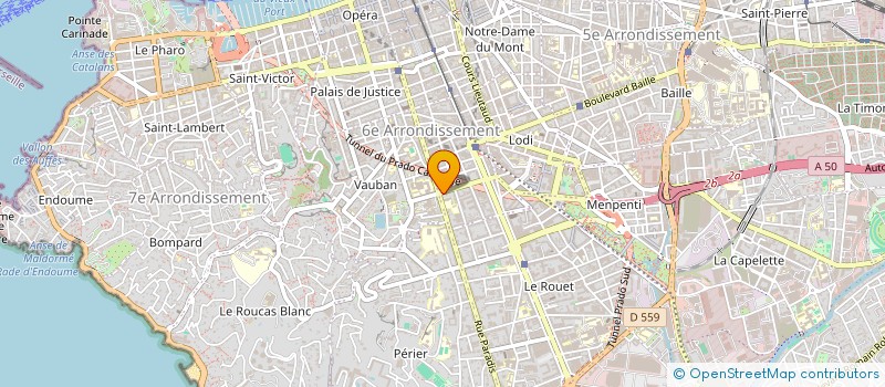 localisation de l'entreprise MATEM TECHNOLOGY à MARSEILLE