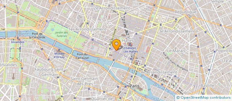 localisation de l'entreprise MATEMAP à PARIS