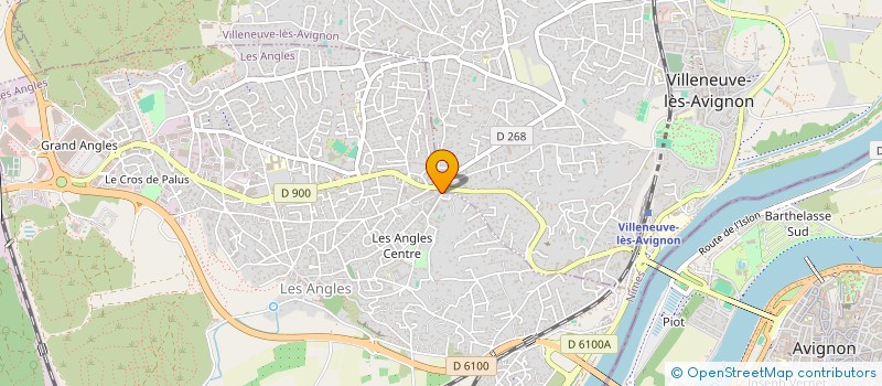 localisation de l'entreprise MATEMY  LES ANGLES