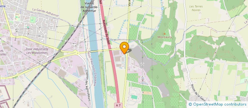 localisation de l'entreprise MATEN EQUIPEMENTS  SAINT-PAUL-TROIS-CHATEAUX