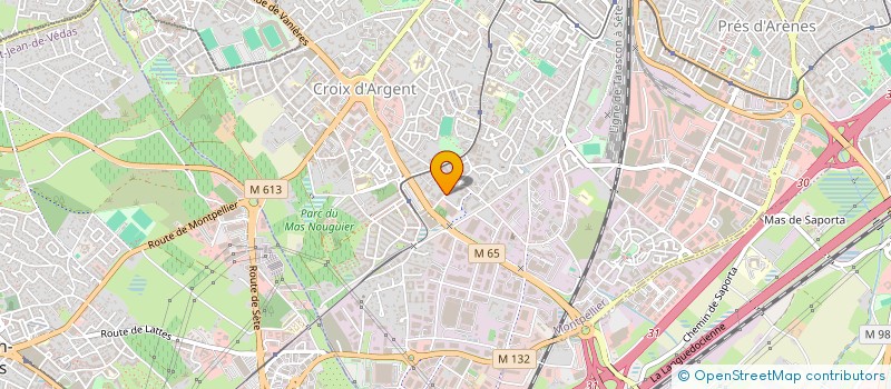 localisation de l'entreprise MATENERGIE à MONTPELLIER