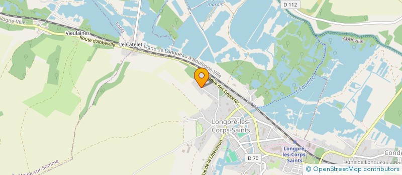 localisation de l'entreprise MATENN  LONGPRE-LES-CORPS-SAINTS